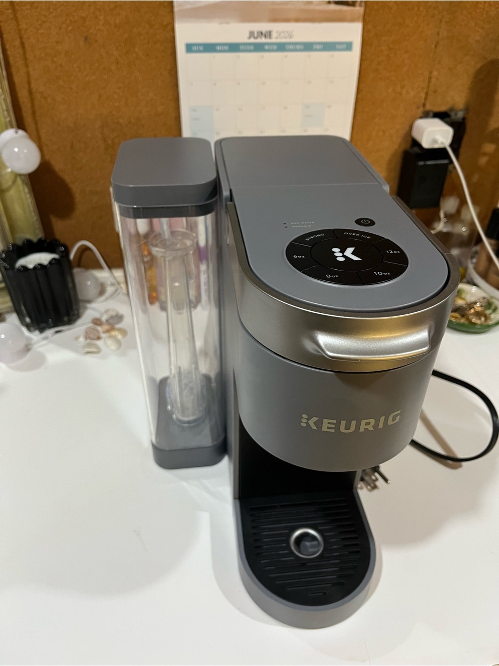 Keurig Single-Serve Coffee Maker in Silver Gray